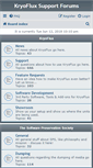 Mobile Screenshot of forum.kryoflux.com