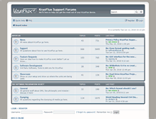 Tablet Screenshot of forum.kryoflux.com