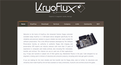 Desktop Screenshot of kryoflux.com